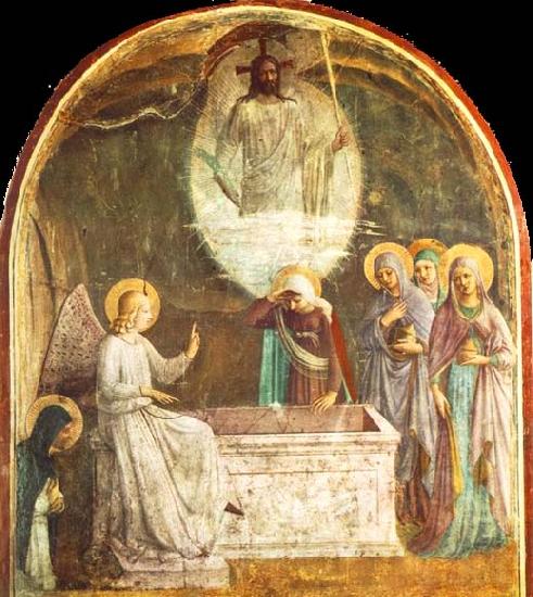ANGELICO  Fra Resurrection of Christ and Women at the Tomb